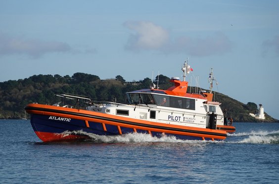 Refit Pilot Vessels Atlantic and Arrow of Falmouth Harbour UK